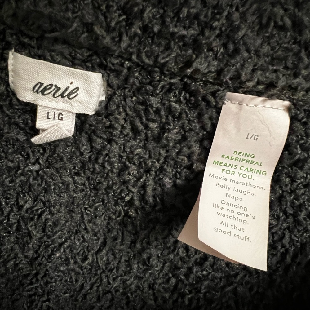 Aerie Super Soft Gray Marshmellow pant - Picture 5 of 6